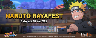 Naruto Rayafest, Dapet Item Code dan bonus UniPin Credits!